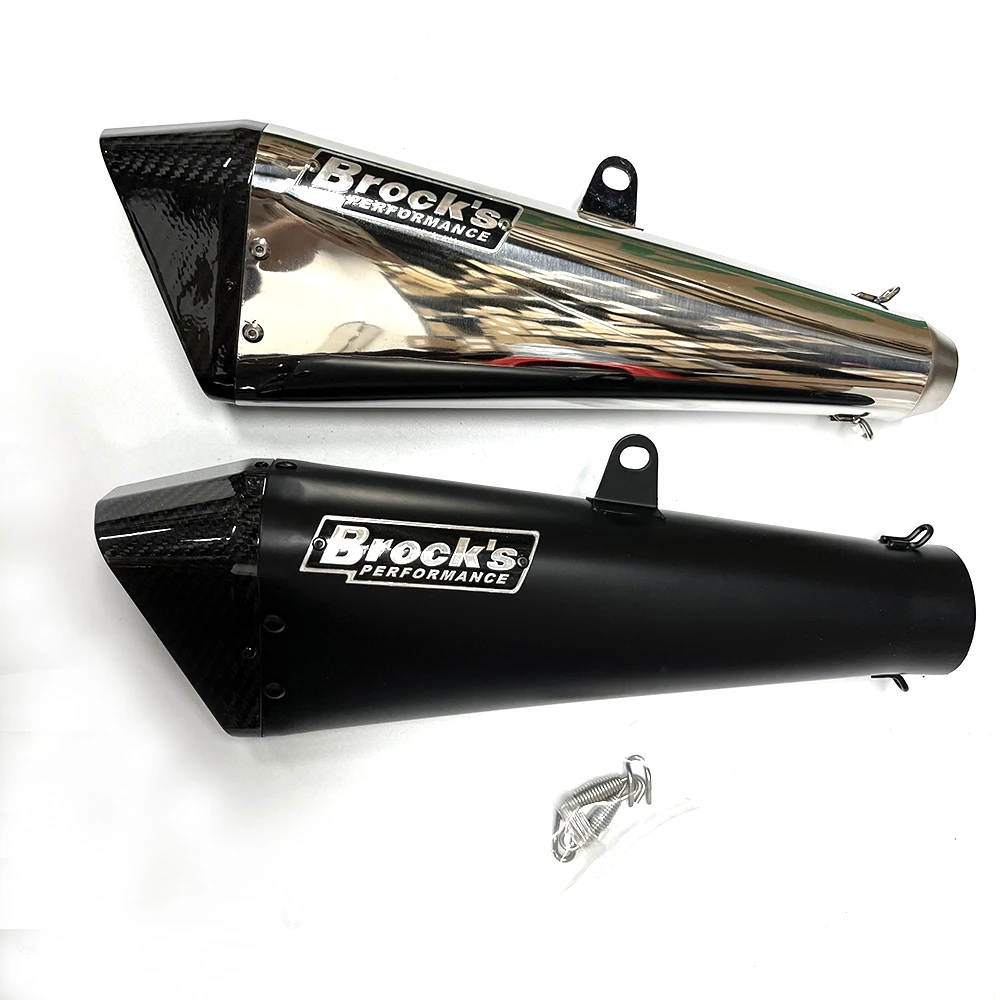 Brock Penta Carbon Exhaust System for Motorcycle: Performance