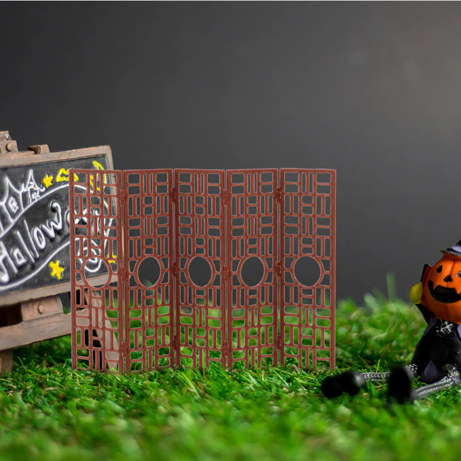 

Миниатюрная китайская складная ширма 1:20, пластиковая, для кукольного домика, гостиной, кухни, спальни, настольная, 1 шт.