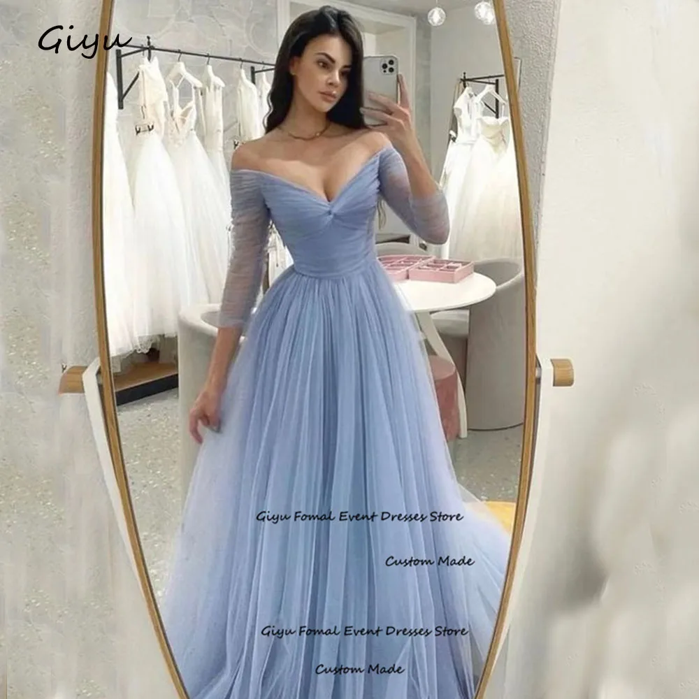 

Giyu Fairy A-line Wedding Dress Photoshoot Sweetheart Collar Floor-length Tulle Draped Evening Dress Birthday Party Dress