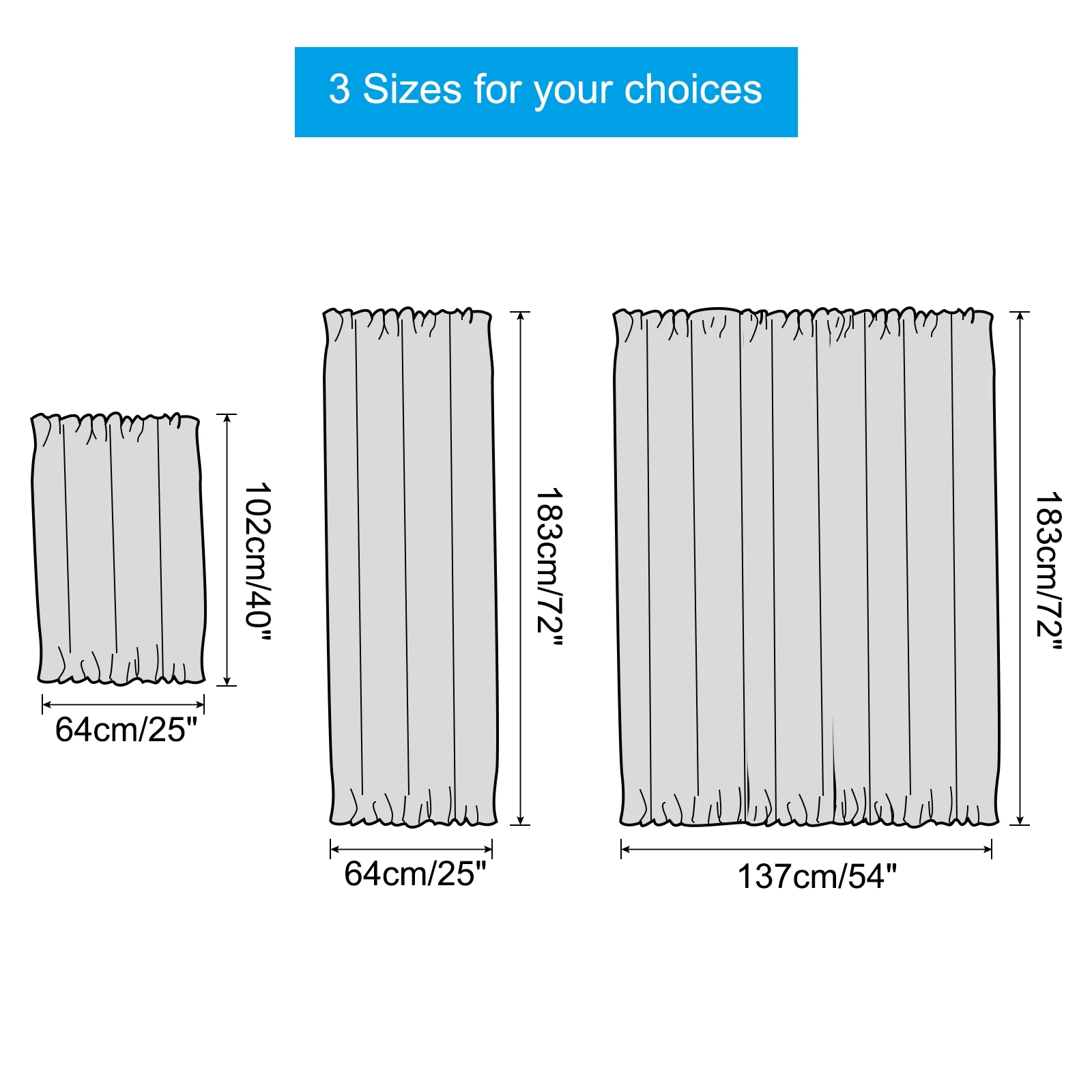 1 Panel Blackout Door Curtain French Window Door Half Curtain Blackout Side Light Decorative Drapery for Kitchen Home