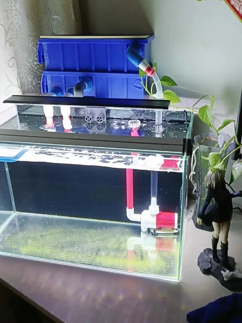 

Aquarium Light, LED Fish Tank Light Lamp,Clip on Brackets, Multicolor,3 Lighting Modes, Water Plants Algae Growth Light, 10-55cm