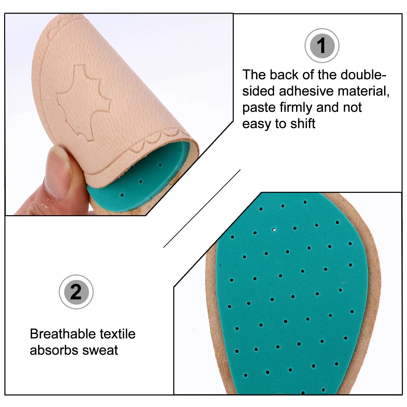 1 زوج وسادة النخيل الأمامية المضادة للانزلاق النعال عالية الكعب نصف وحيد حصيرة غير مرئية القدم دعم مشط القدم لتخفيف الآلام منصات العناية بالقدم