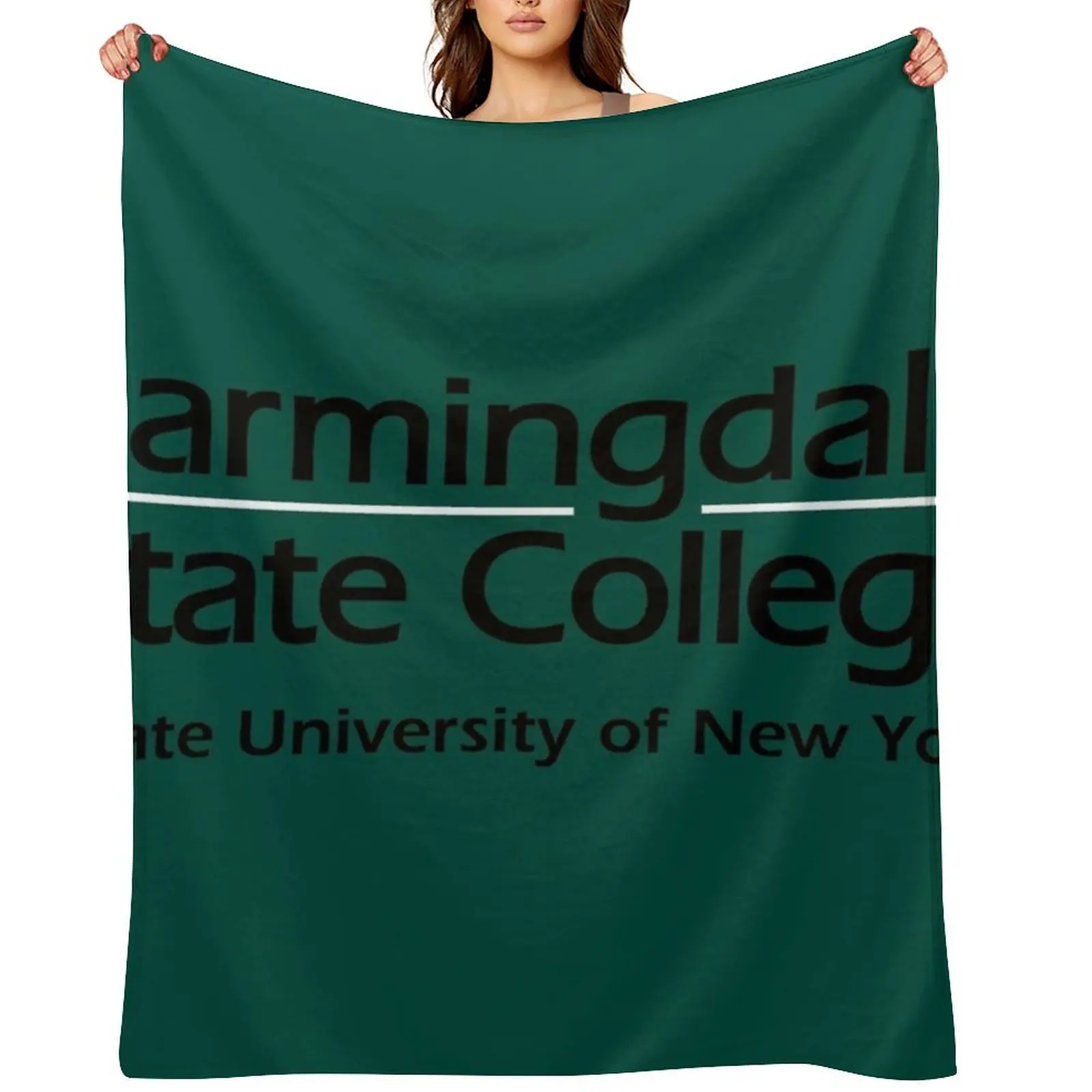 

Farmingdale State College Throw Blanket Summer Beddings Sofa for winter Flannel Blankets