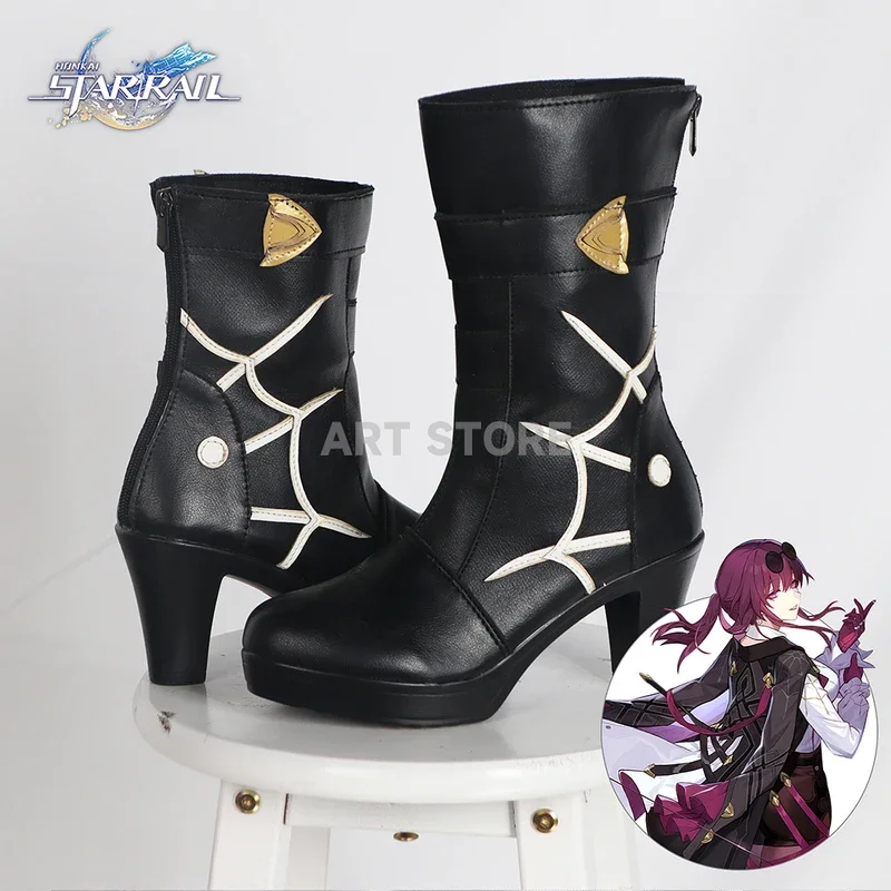 Wegweiser cosplay schuhe spiel honkai star rail trailblazer cosplay schuhe stiefel für comic con halloween kostüme schuhe für frauen