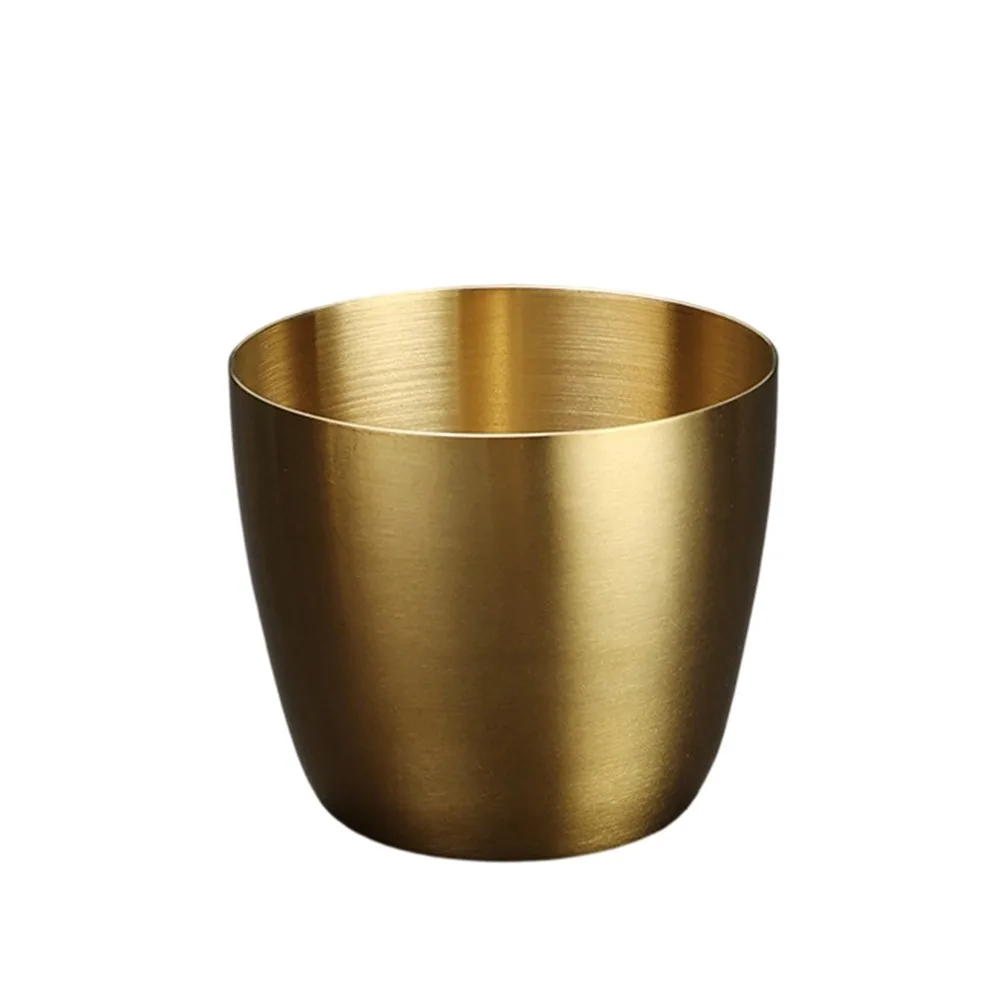 Stainless Steel Double-Wall Beer Cups Hammered Texture Keep Cold Cold Water Drinks Cup Anti-scalding Ins Industry Style