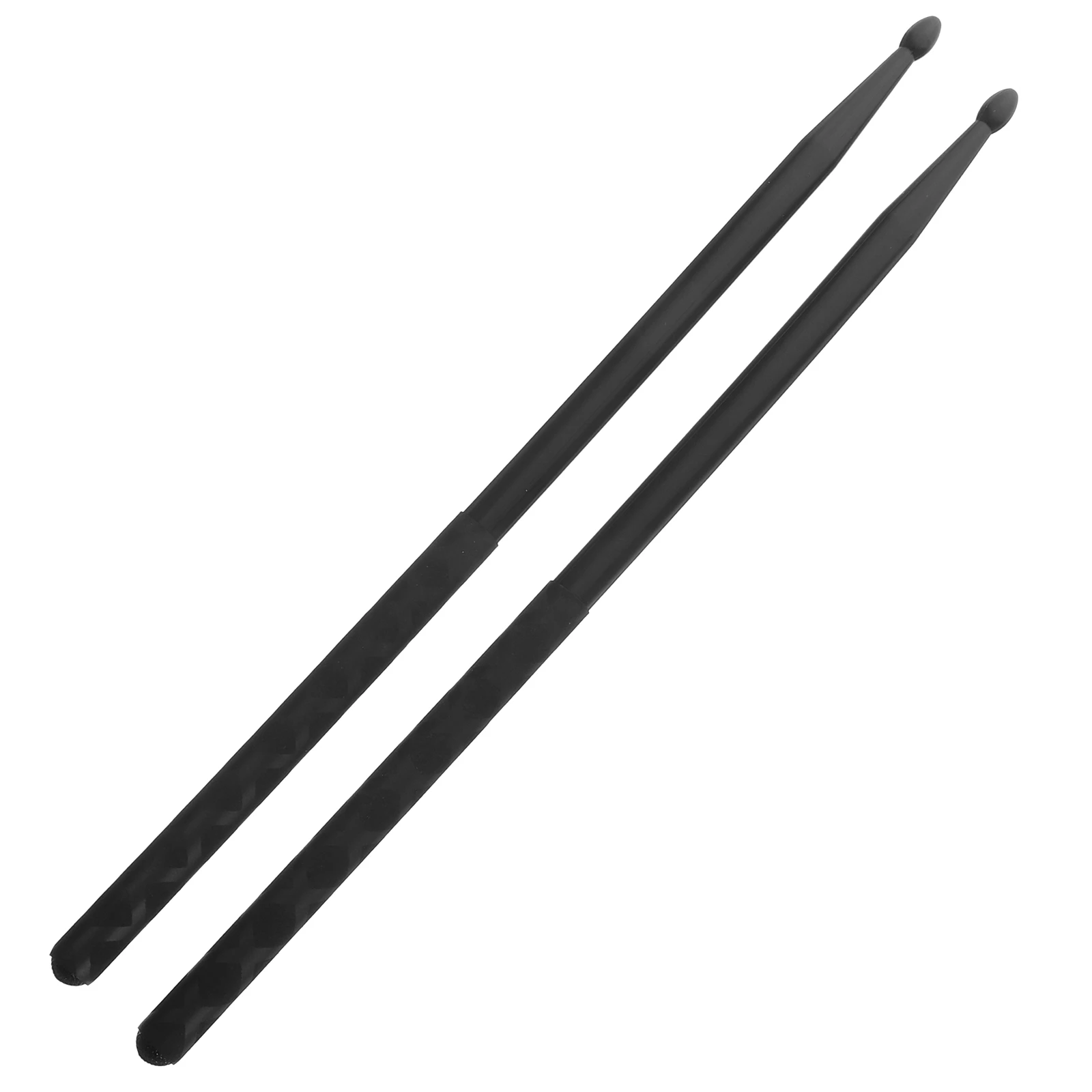 

Anti-slip Black Nylon Drum Sticks Durable Lightweight for Adults with Grip Suitable Electronic Traditional Drums Accessories