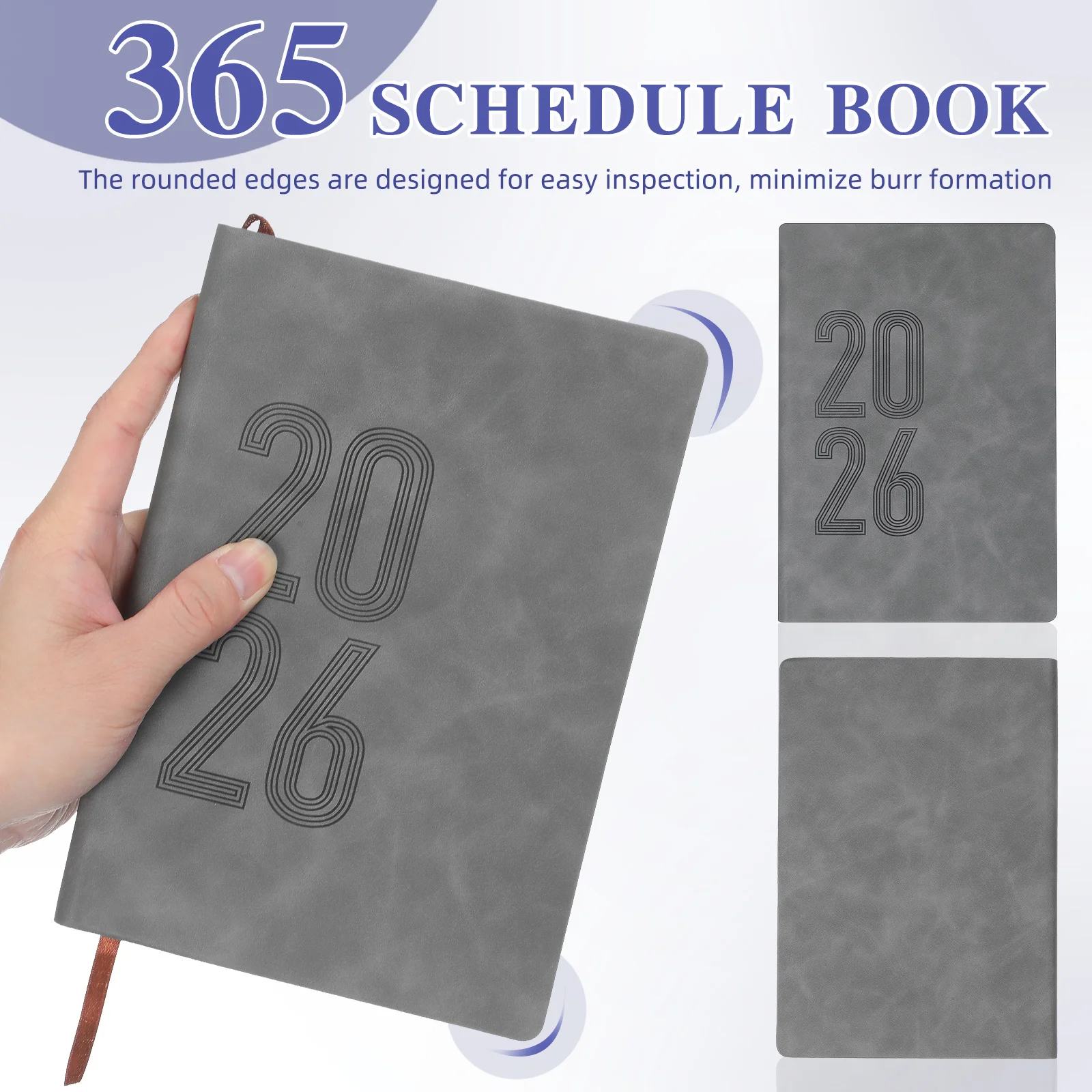 مخطط 2026: منظم جدول الأعمال التقويمي، مجلة أسبوعية، متتبع عادة المكتب المنزلي اليومي #2