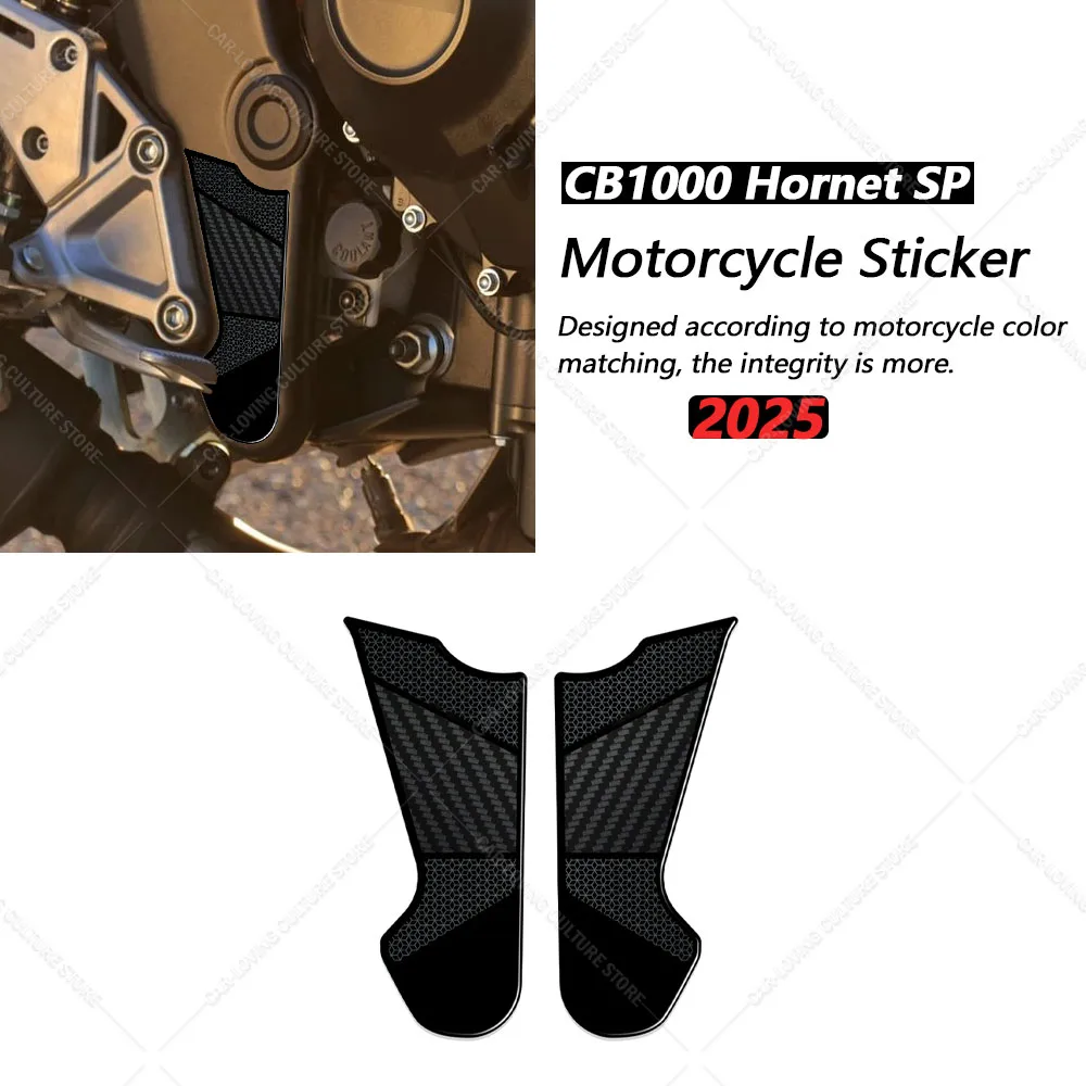 

Motorcycle Accessories 3D Gel Shift Pedal Edge Protector Decal Stickers Epoxy Resin Waterproof Sticker For CB1000 Hornet SP 2025
