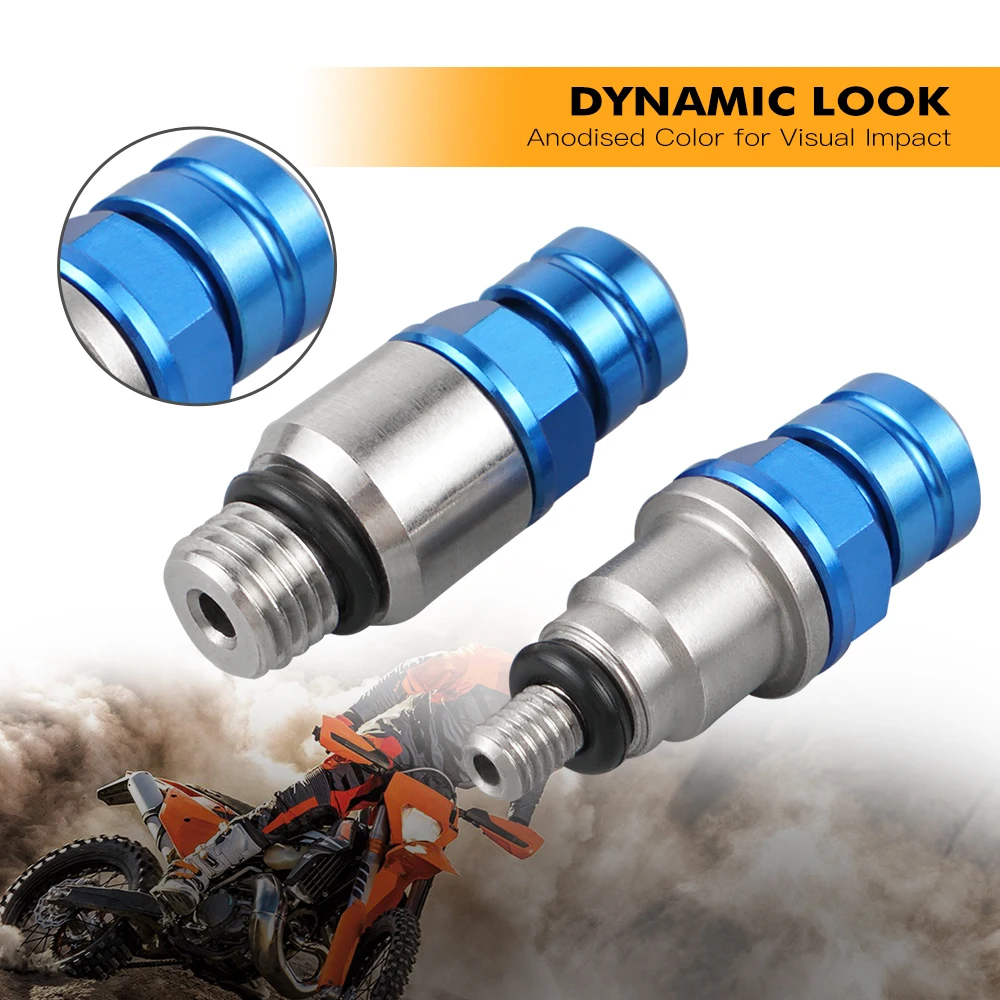 M4x0.7 M8x1 AER Fork Air Bleeder Valves For Husqvarna TC250 FC350 FX450 TC FC TX FX 85 125 250 300 350 450 2018 2019 For KTM