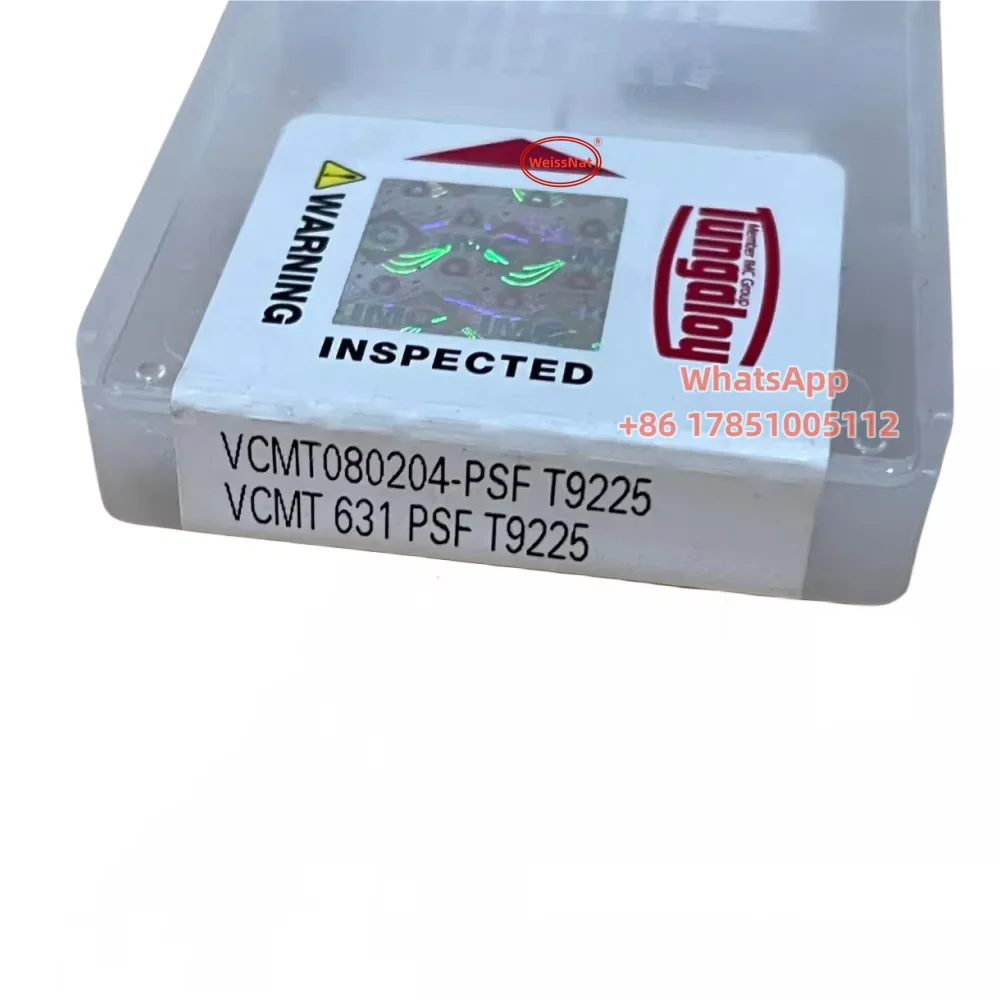 

TUNGALOY VCMT110302 VCMT110304 VCMT160404 VCMT160408 VCMT080202 VCMT080204-PS AH725 NS9530 карбидные вставки VCMT