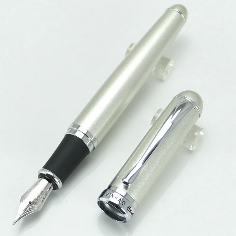 JINHAO X750 Cute Shimmering Black Fountain Ball Pen School Office Stationery Brand Business Gift Writing Refill Pens