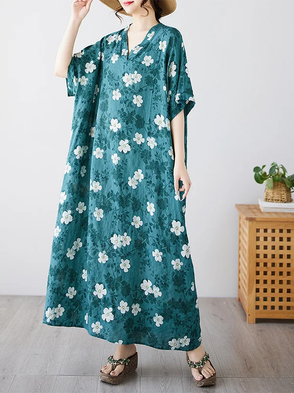 Rok Maxi Katun Campuran Ukuran Besar Model Longgar untuk Wanita, Cocok untuk Musim Panas, Tipis, dan Nyaman untuk Aktivitas Sehari-hari