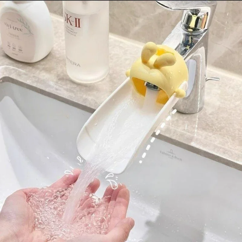 Bad Wc Kaninchen Form Wasserhahn Extender Kinder Hand Waschen Extender Küche Wasser Puffer Verlängerung Hand Waschen Extender