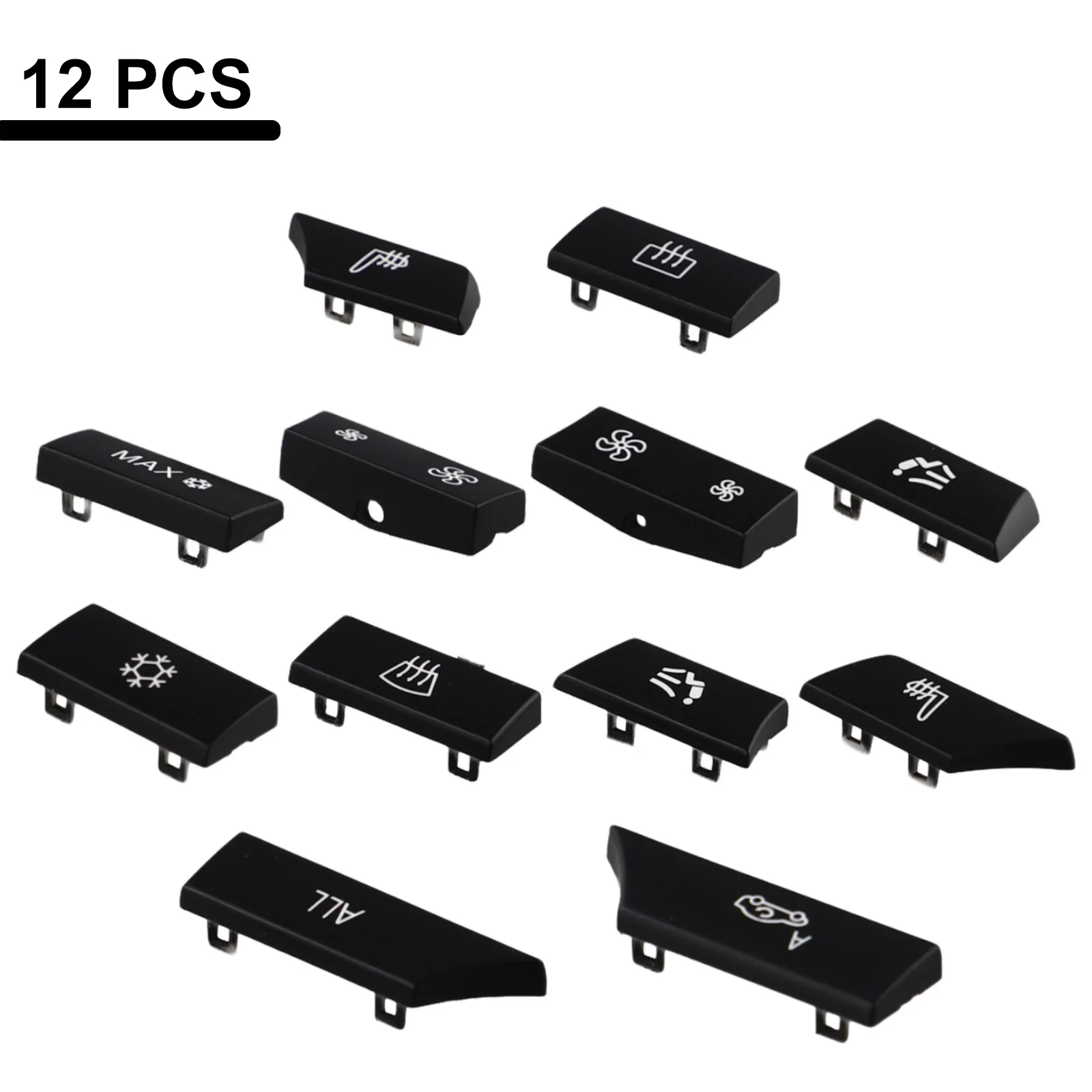 For BMW F07 GT For F10 Sedan F11 Touring F06 Coupe F12 F13 Convertible A/C Heater Switch Trim Key Cap Repair Kit