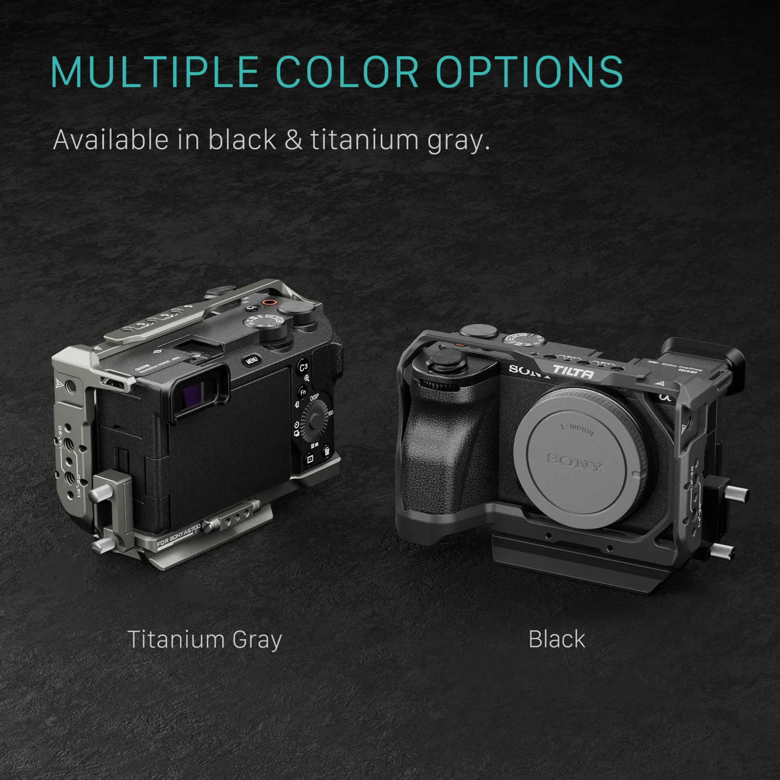 TILTA Sony A6700 케이지 하단 포트 구조 설명