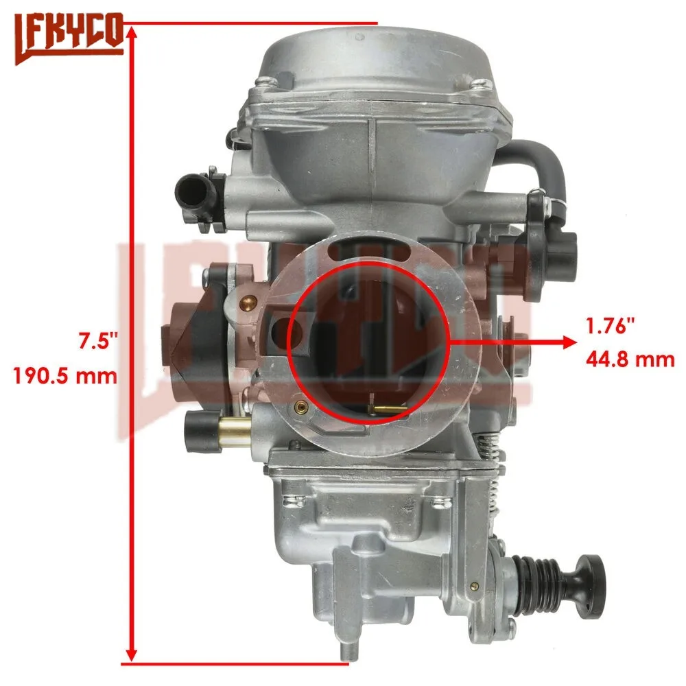 Motorcycle Carburetor for Honda TRX650FA TRX650 FA TRX650FGA Rincon 650 4X4 2003-2005 ATV Carb Air Intake Fuel Moto Accessories