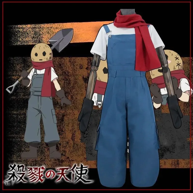 

Bear's Den Anime Cosplay Costumes BlueRompers T-Shirt Eddie Role Play Outfit Suit Carnival Party Uniform Repair New 2025