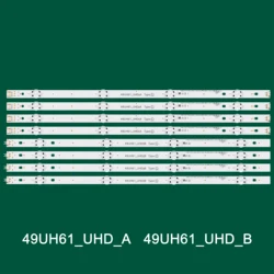 LED strip for 49UH610V 49UH601V 49UH6090 49UH620V 49UH61_UHD_A 49UH61_UHD_B HC490DGN-SLNX5-514X EAY63192605 AGF79082401