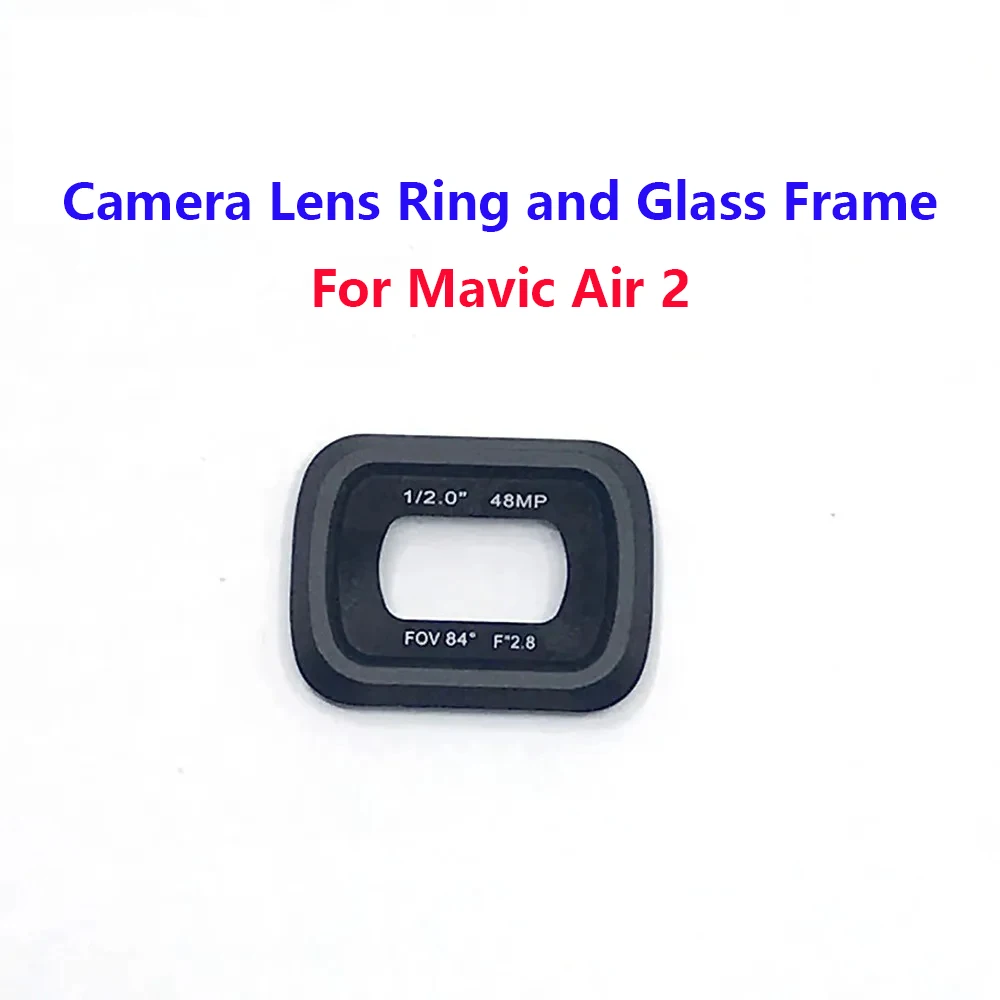 DJI Mavic Air 2 Gimbal Camera Lens Ring and Glass Frame, Drone Repair Spare Parts, Original, 100% New