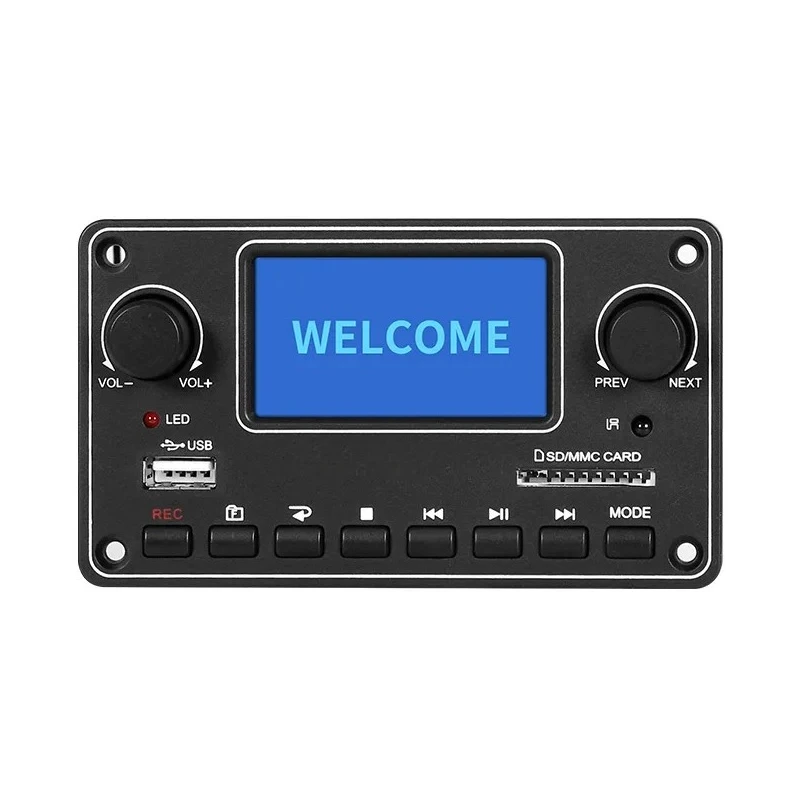 Płytka dekodera MP3 Bluetooth TDM157, cyfrowy moduł odtwarzania audio, obsługa wejść USB, SD, AUX, FM, wysokiej jakości obwód audio DIY.