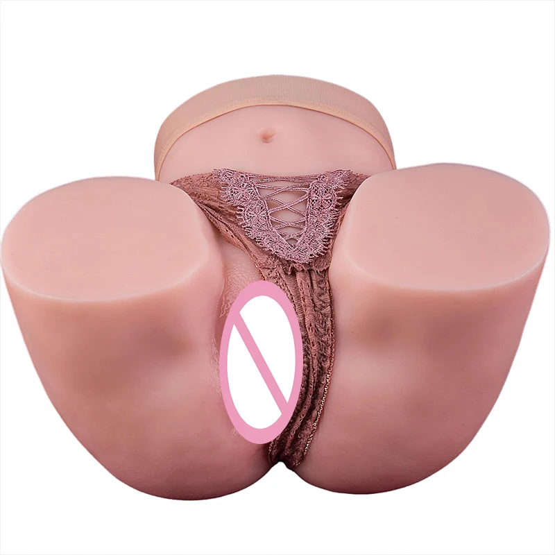 2-In-1 Male Masturbator Sex Doll With 3D Realistic Soft Buttocks And Vagina Anus | Realistic Adult Toy For Men, No Batteries Nee