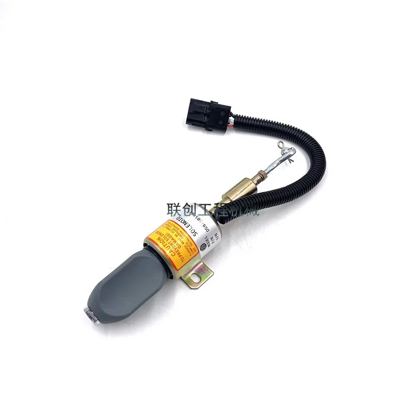 For Yuchai XGMA 915 Firewood 6114 Stall Solenoid valve D59-105-04 Flame extinguisher switch SA-4813 Excavator Parts