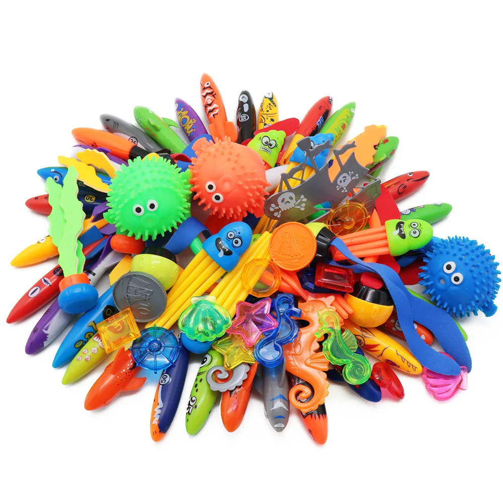 

Summer Shark Rocket Throwing Toy Swimming Diving Toys Set Pool Swim Ring Water Sports Play Game Bath Toys Dive Fun Game Gifts