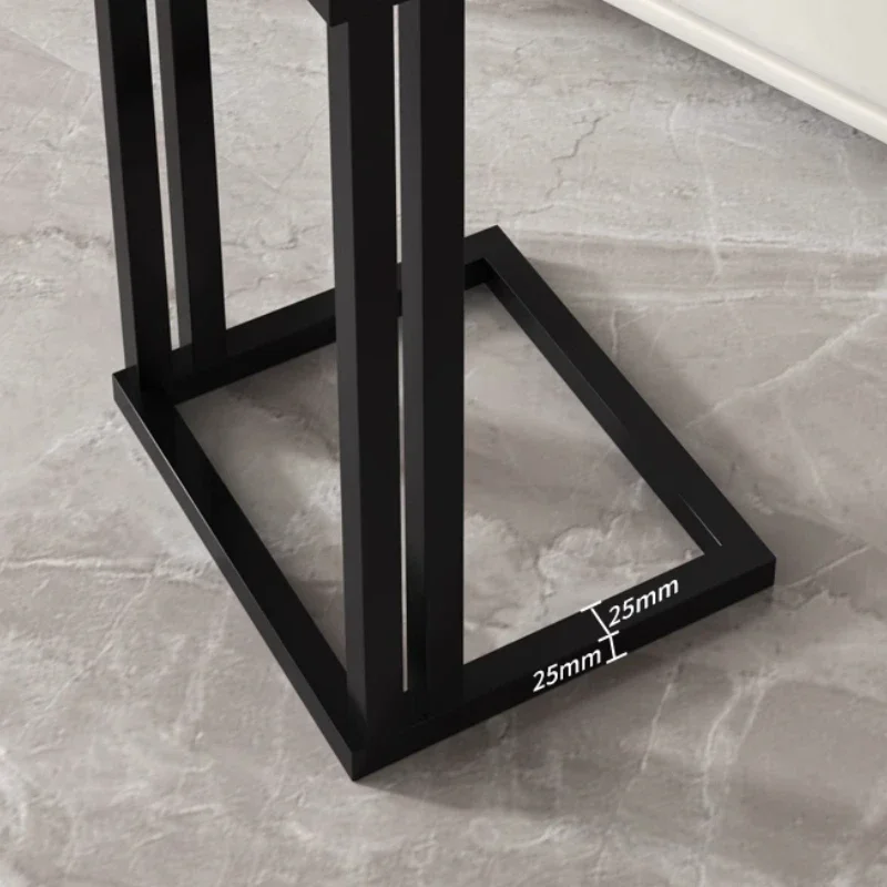 Picture 6: Living Room Lounge Bedside Table Small Simple Light Luxury Coffee Sofa Side Iron Balcony Cabinet Mesas Terraza Bedroom Furniture