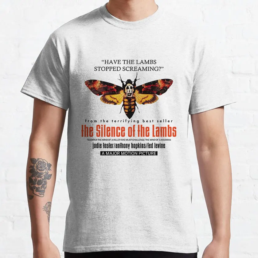 The Silence of the Lambs Social distancing horror moive  hannibal lecter scary filmserial killer Graphic T Shirts large size