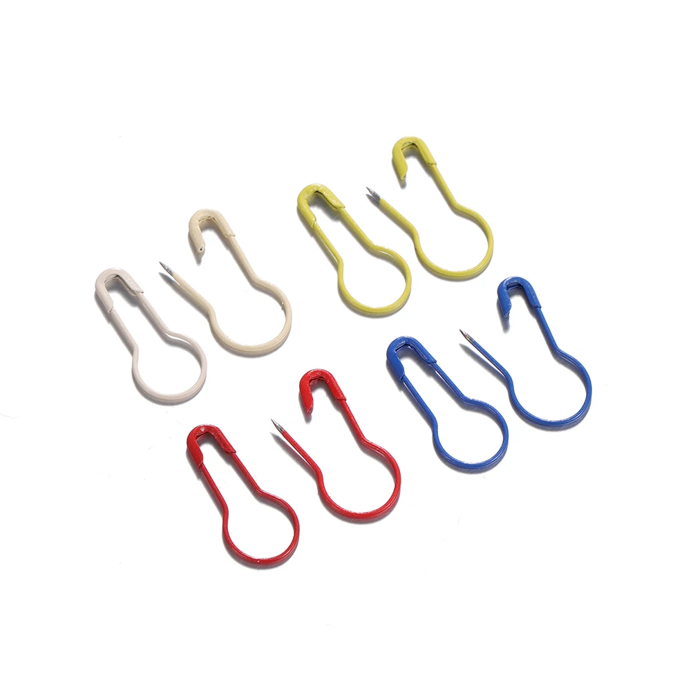 20pcs 21mm Large Safety Pin Base Hook Lock Clip for DIY Charm Brooch Jewelry Making Accessories Clothing Making Supplies