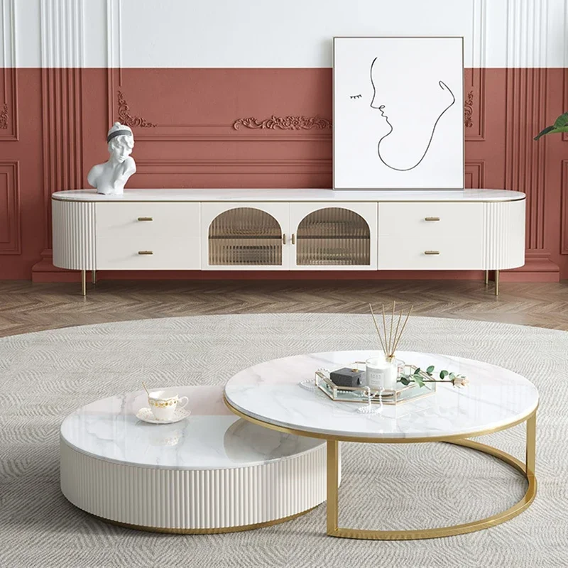 طبق الأصل تصميم الأثاث الرخام حامل تلفاز غرفة المعيشة الحديثة تخزين وحدة المحمول mueble para tv مزرعة صالون mueble para tv