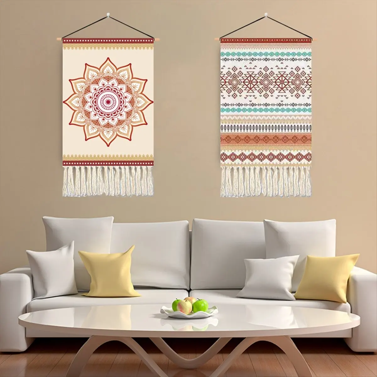 REST Bohemian Wall Tapestry Printed Wall Hanging Wall Art Aesthetic Room Decor Bedroom Decoration Tapestry Wall Hanging A