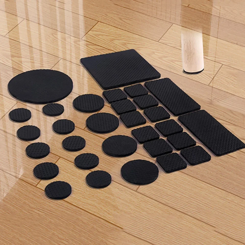 EVA Plastic Foot Pad Silent Anti Slip Table Chair Pad Thickening Wear-Resistant Protective Pad Floor Sticker