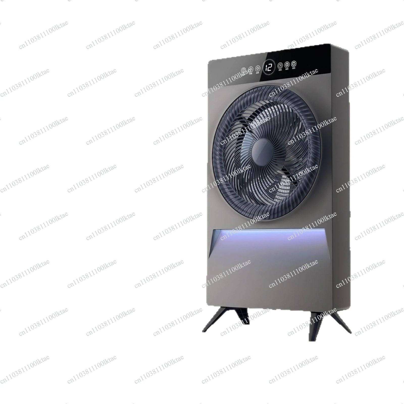 Voice Air Circulation Fan Large Wind Electric Fan Vertical Floor Fan Timed Atomization Humidification Air Cooler