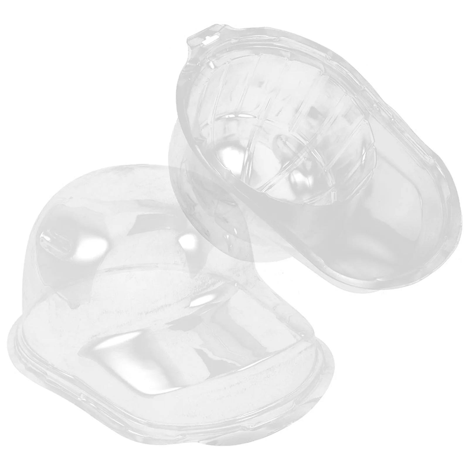 

2pcs Transparent Baseball Cap Display Stand Hat Holder Cap Support Storage Rack For Travel Home Shop Lightweight Durable Plastic