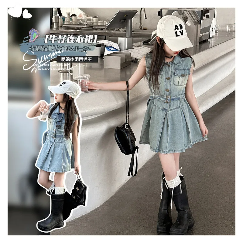 Summer Dresses girl clothing sweet toddler girls summer dress new style children clothing Girls Casual Dresses baby