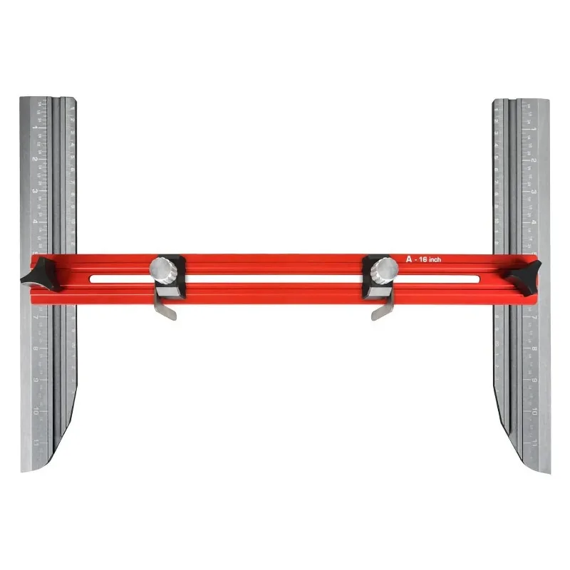 

Stair ruler Functional stair gauge Measuring folding ruler Woodworking decoration Home tools