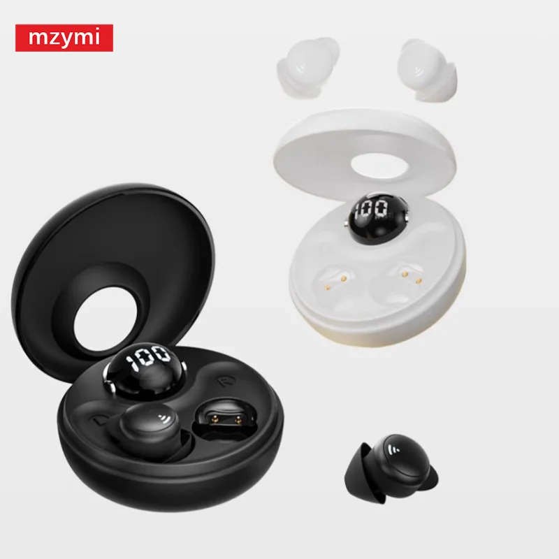 Mzymi my02 anc fones de ouvido sem fio bluetooth5.4 alta fidelidade estéreo esportes enc cancelamento ruído à prova dwaterproof água oem fone para xiaomi