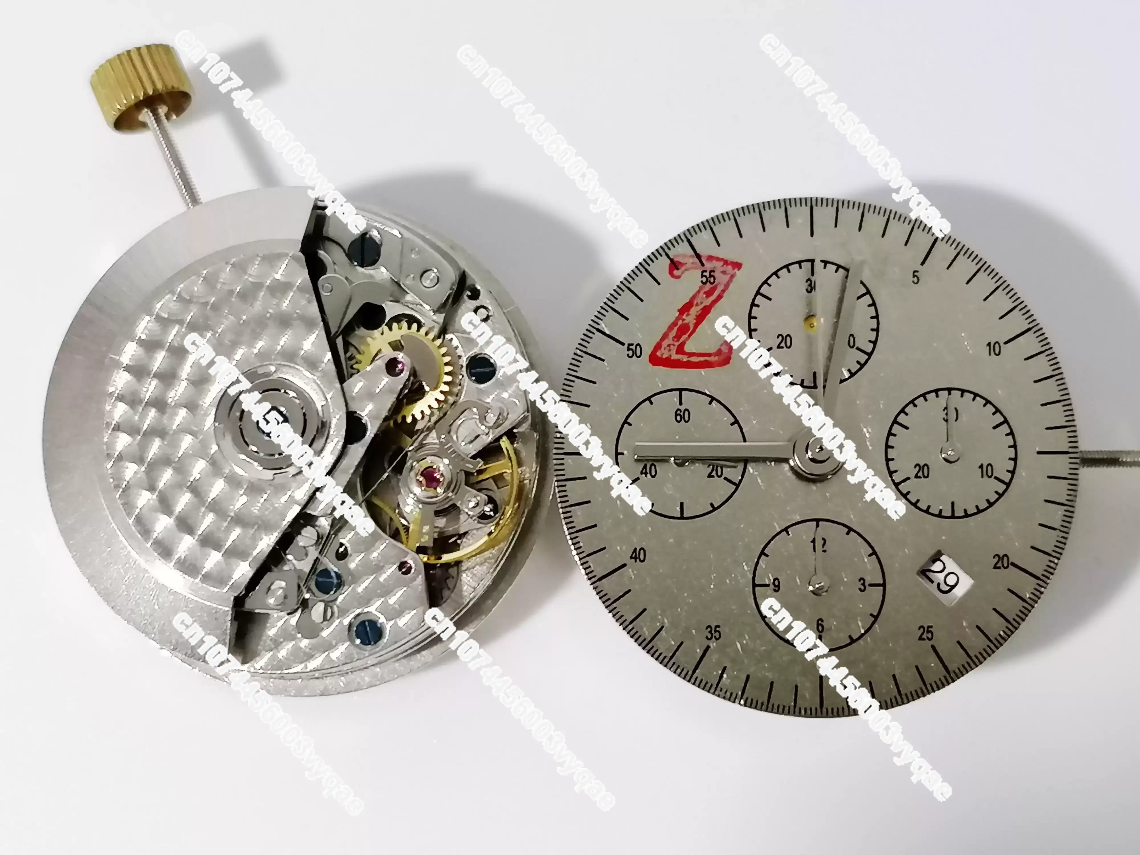 6/9/12 Subdial 3H Date/Day  China Clone ETA 7750 Mechanical Movement High Quality Chronograph Automatic