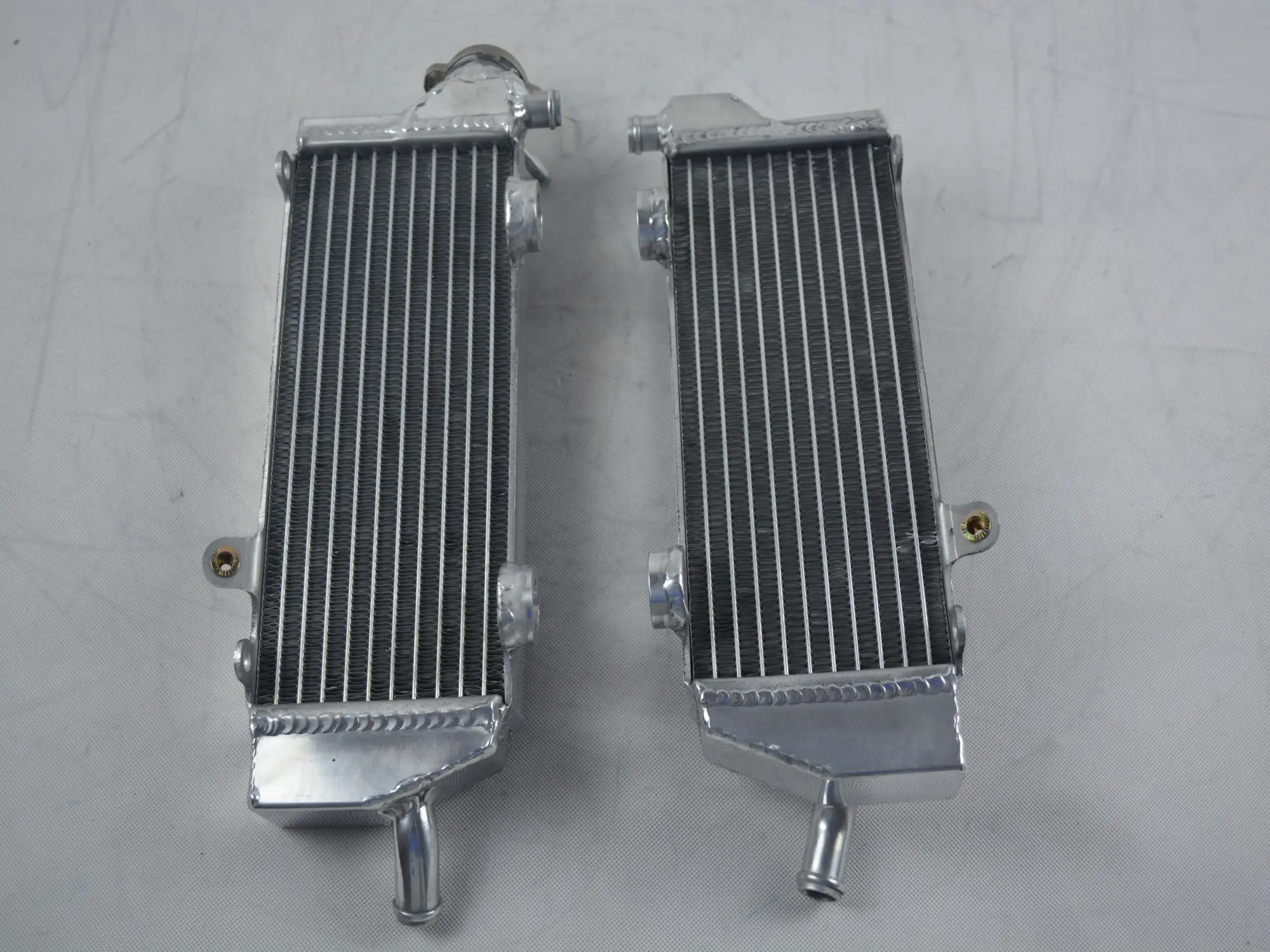 New Both sides For 2007-2012 KTM 250/450/505 SX-F/SXF Aluminum Radiator Cooler Cooling Coolant 2007 2008 2009 2010 2011 2012