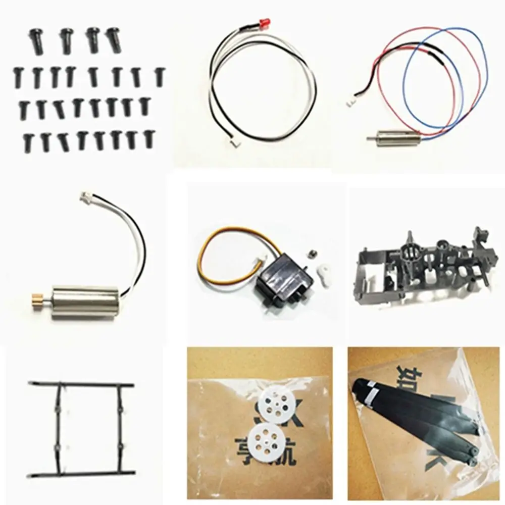 

Высококачественные универсальные детали для пульта дистанционного управления C186, черные аксессуары для самолетов, ротор серводвигателя, набор винтов DIY C186