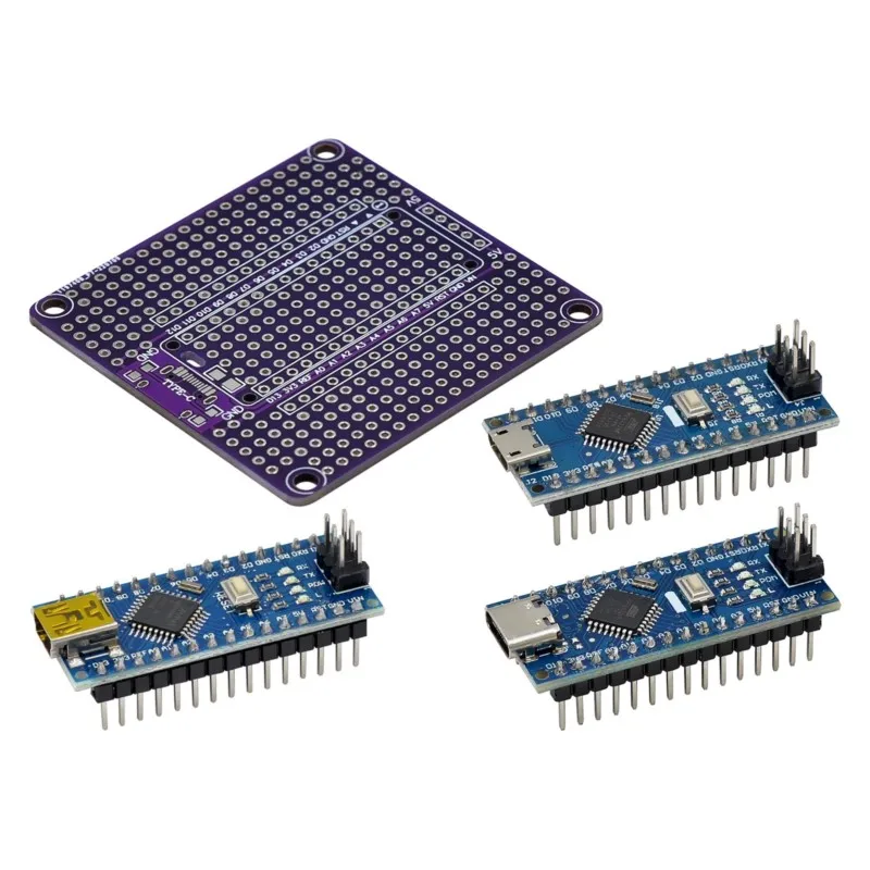 Compatible 2014 Version nano V3.0 ATMEGA328P Improved Soldered No wires