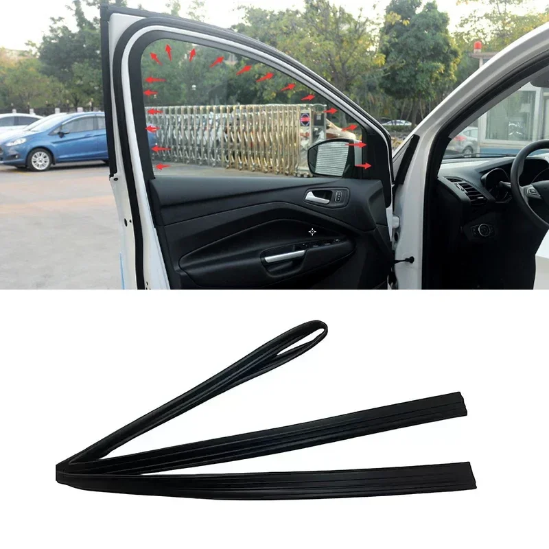 

Auto Door Glass Frame Opening Seal Rubber Sealing Strip For Ford KUGA 2013 2014 2015 2016 2017 2018 2019