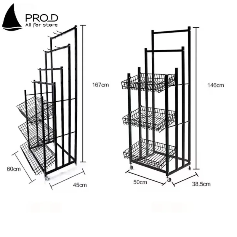 Supermarket Commercial Multifunctional Iron Belt Storage Shelf Sun Umbrella Display Rack White Umbrella Stand
