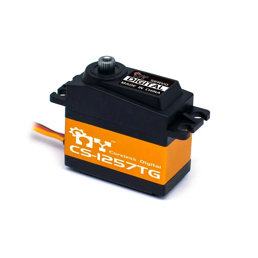 JX Servo CS-1257TG 6V 0.07S 10KG High Speed Titanium Gear Digital Standard Coreless Servo For RC Airplane And Drift Car