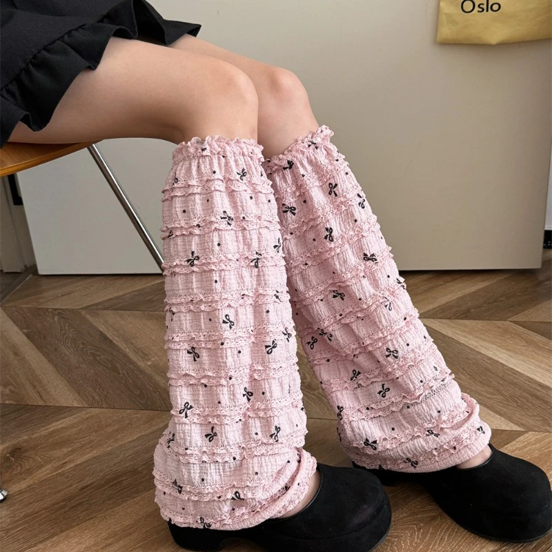 Calentadores de piernas delgados de nailon de estilo japonés para mujer, medias por encima de la rodilla, calcetines para niñas dulces JK Lolita, cubierta de pie