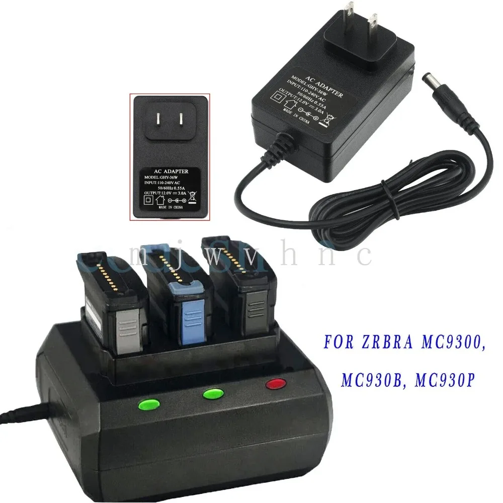 شاحن بطارية جديد لـ Zebra MC9300 MC930B MC930P ماسحات الباركود MC93