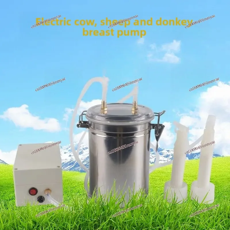 

Electric Milking Machine for Sheep and Goats, Small Portable Sheep Milk Extractor