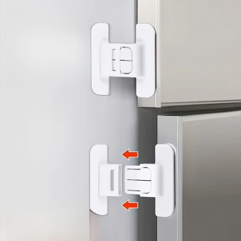 5Pcs Baby Safety Refrigerator Lock Cabinet Door Locker Buckle Home Kids Security Protection Anti-Open Water Dispenser Locks