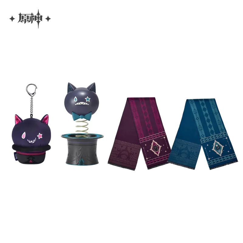 

Предпродажа Sunsyea Genshin Impact Официальный товар miHoYo Оригинальная тематическая серия Лайни Плюшевый брелок Шарф